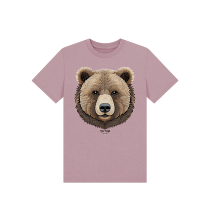 Mauve Printed Kids T-Shirt