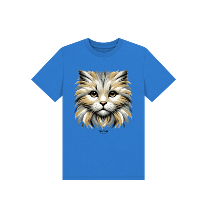 Bright Blue Printed Kids T-Shirt