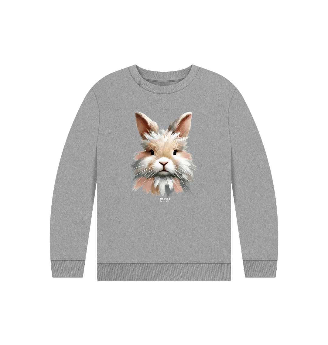 Athletic Grey Printed Kids Jumper