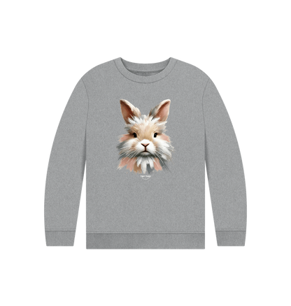 Athletic Grey Printed Kids Jumper