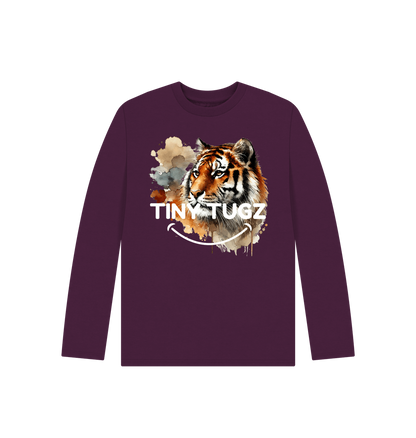 Purple Printed Kids T-Shirt