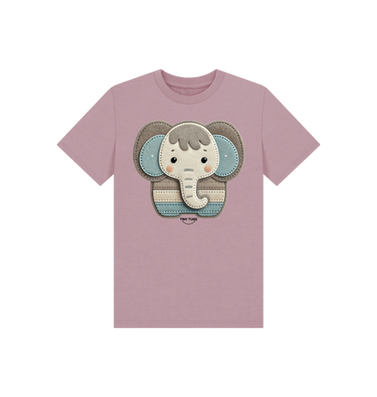 Mauve Printed Kids T-Shirt
