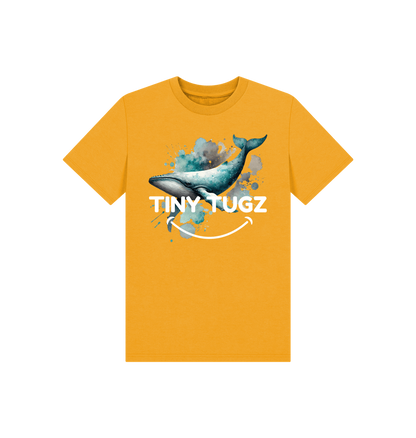 Mustard Printed Kids T-Shirt