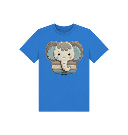 Bright Blue Printed Kids T-Shirt