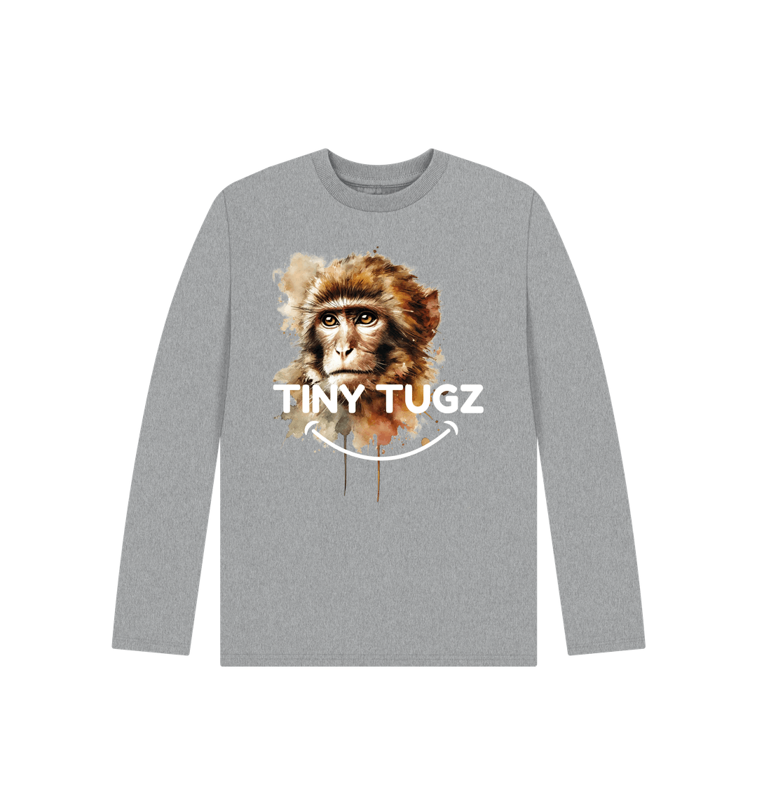 Athletic Grey Printed Kids T-Shirt