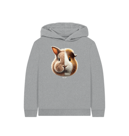 Athletic Grey Printed Kids Hoodie
