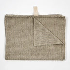 Big Linen Towel - Textured Grey