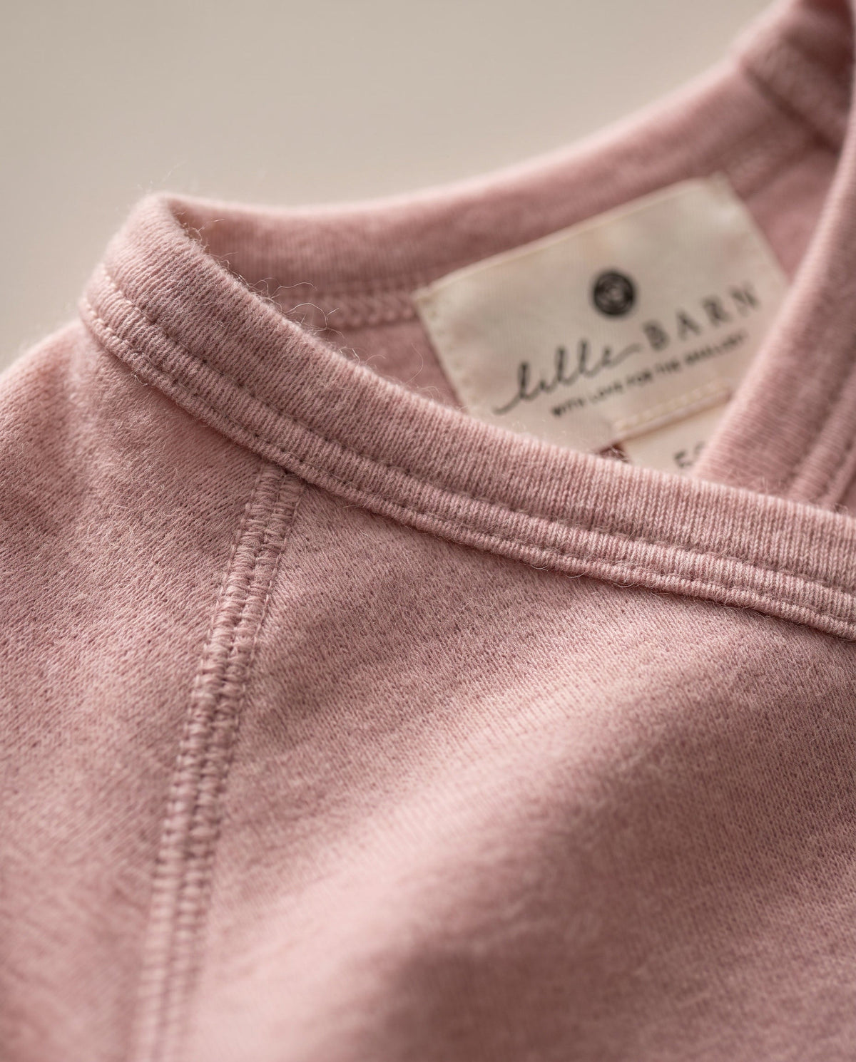 Wool Romper / Crawl Suit - Merino Wool - Misty Rose