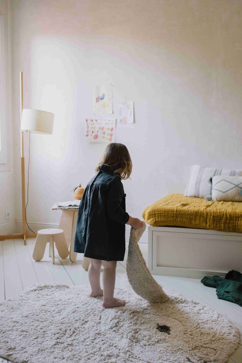 Bunny Animal Cotton Rug for Kids (130 x 135cm) - Tiny Tugz™