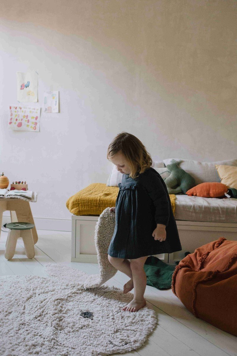 Bunny Animal Cotton Rug for Kids (130 x 135cm) - Tiny Tugz™