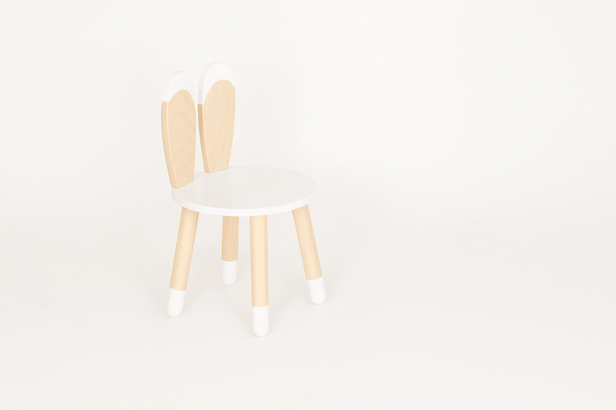 Bunny Wooden Kids Chair - Tiny Tugz™