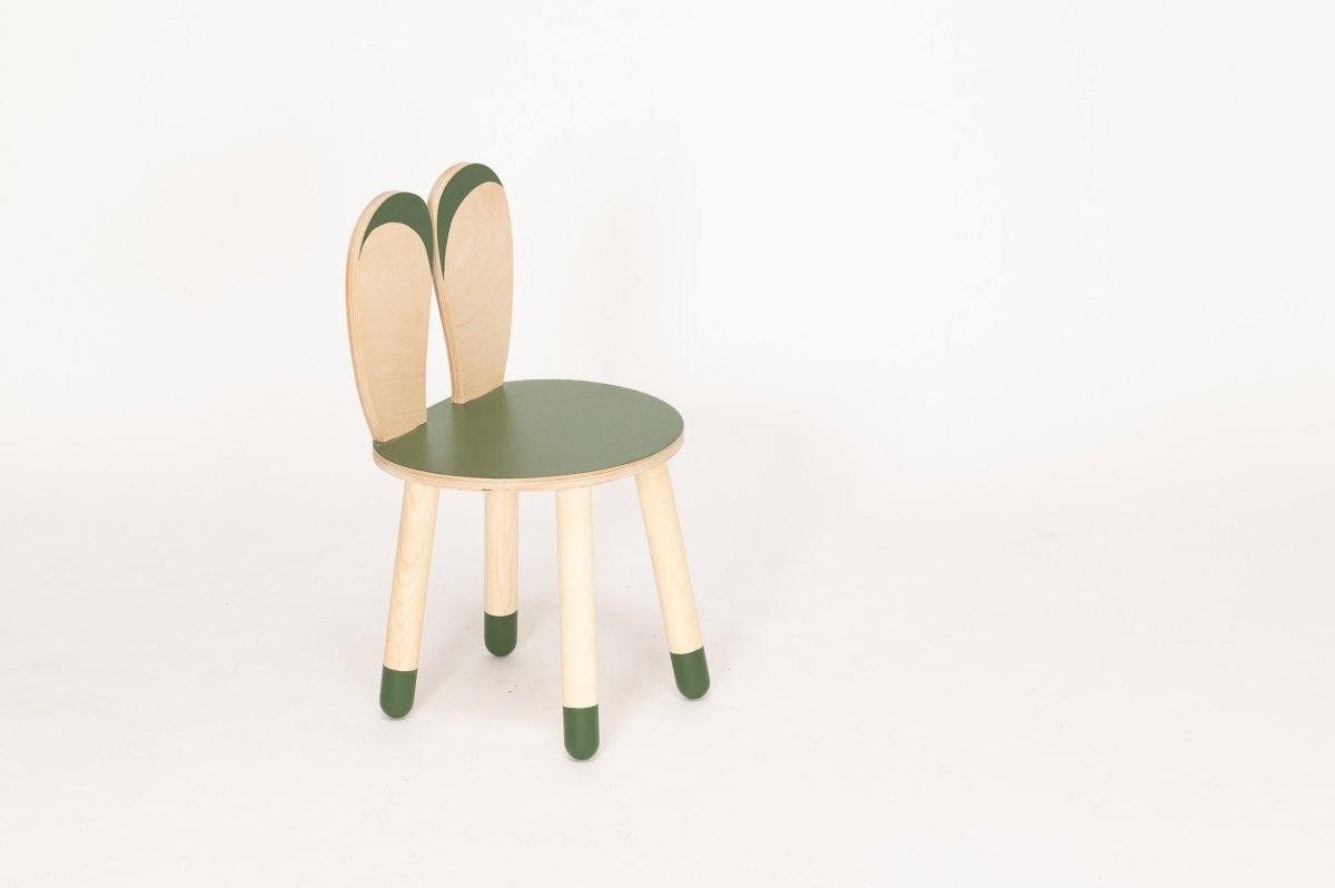 Bunny Wooden Kids Chair - Tiny Tugz™
