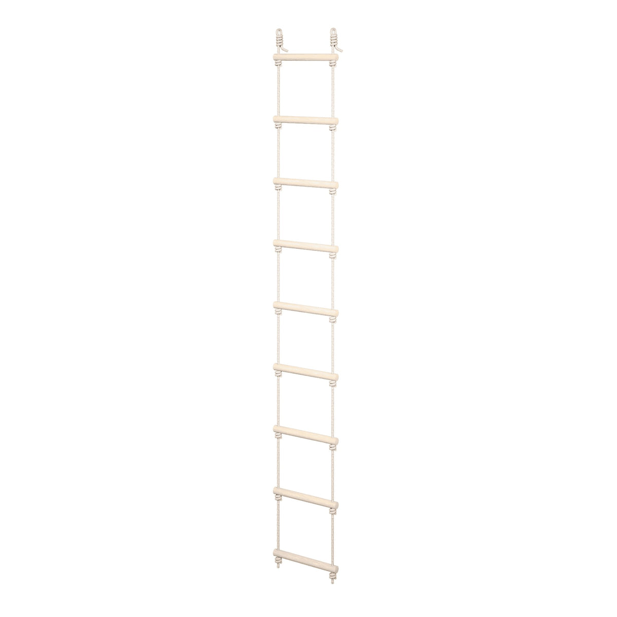 Rope Ladder Attachment for EVERGYM Wall Bars – handmade wooden climbing accessory, made in Czech Republic