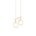 Wooden Gymnastic Rings Attachment for EVERGYM Wall Bars – handmade wooden climbing accessory, made in Czech Republic