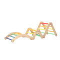 Flexi Climbing Frame for Children – Set L – handmade wooden climbing frame, made in Czech Republic