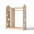 House-Shaped Open Children’s Wardrobe – handmade wooden furniture, made in Czech Republic