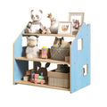 Montessori Toy Storage Shelf – Pastel Colours – handmade wooden toy storage, made in Czech Republic