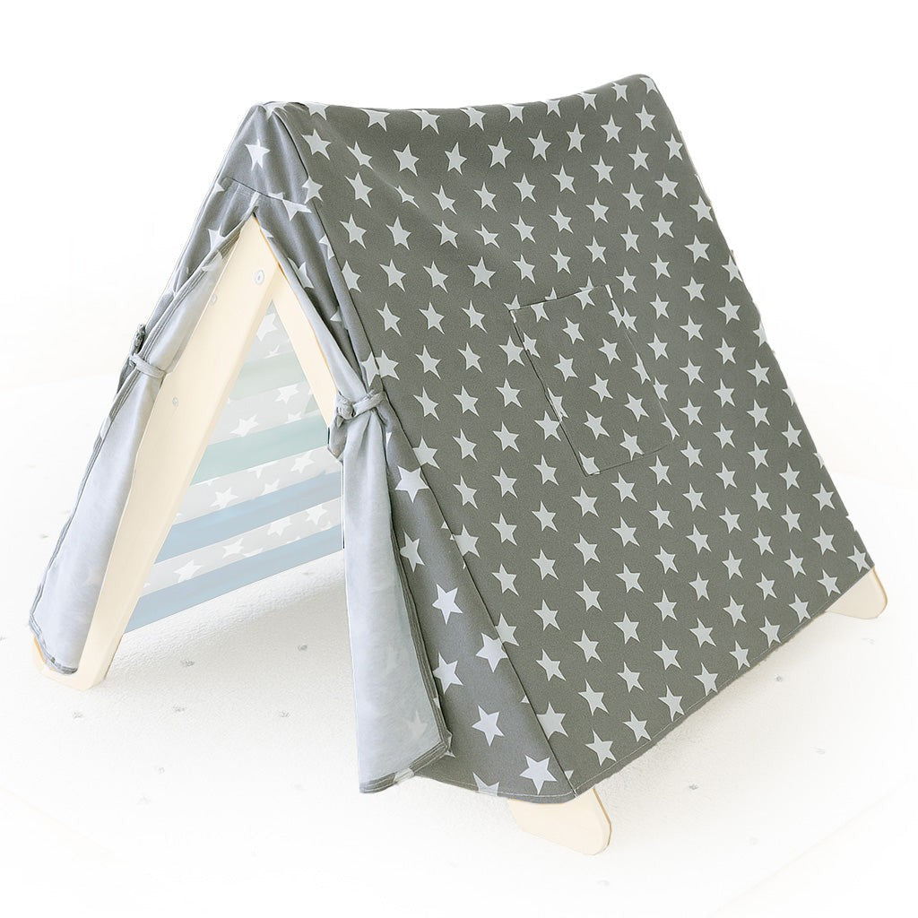 Play Tent Cover for the Pikler Triangle – fitted cotton-blend play tent cover, made in Czech Republic
