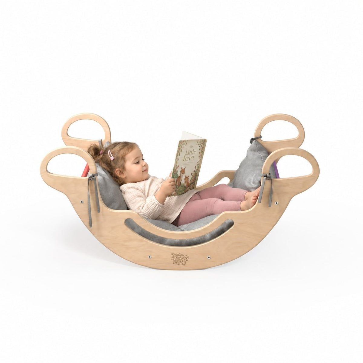 PUFFY Cushion for the 5-in-1 Balance Rocker – cotton-blend seat cushion, made in Czech Republic