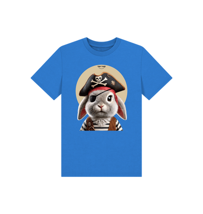 Bright Blue Printed Kids T-Shirt