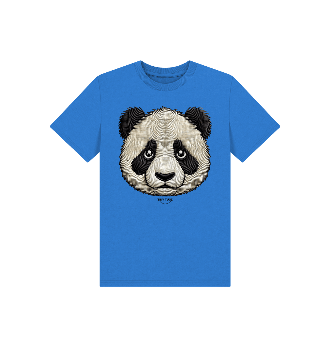 Bright Blue Printed Kids T-Shirt