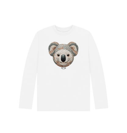White Printed Kids T-Shirt