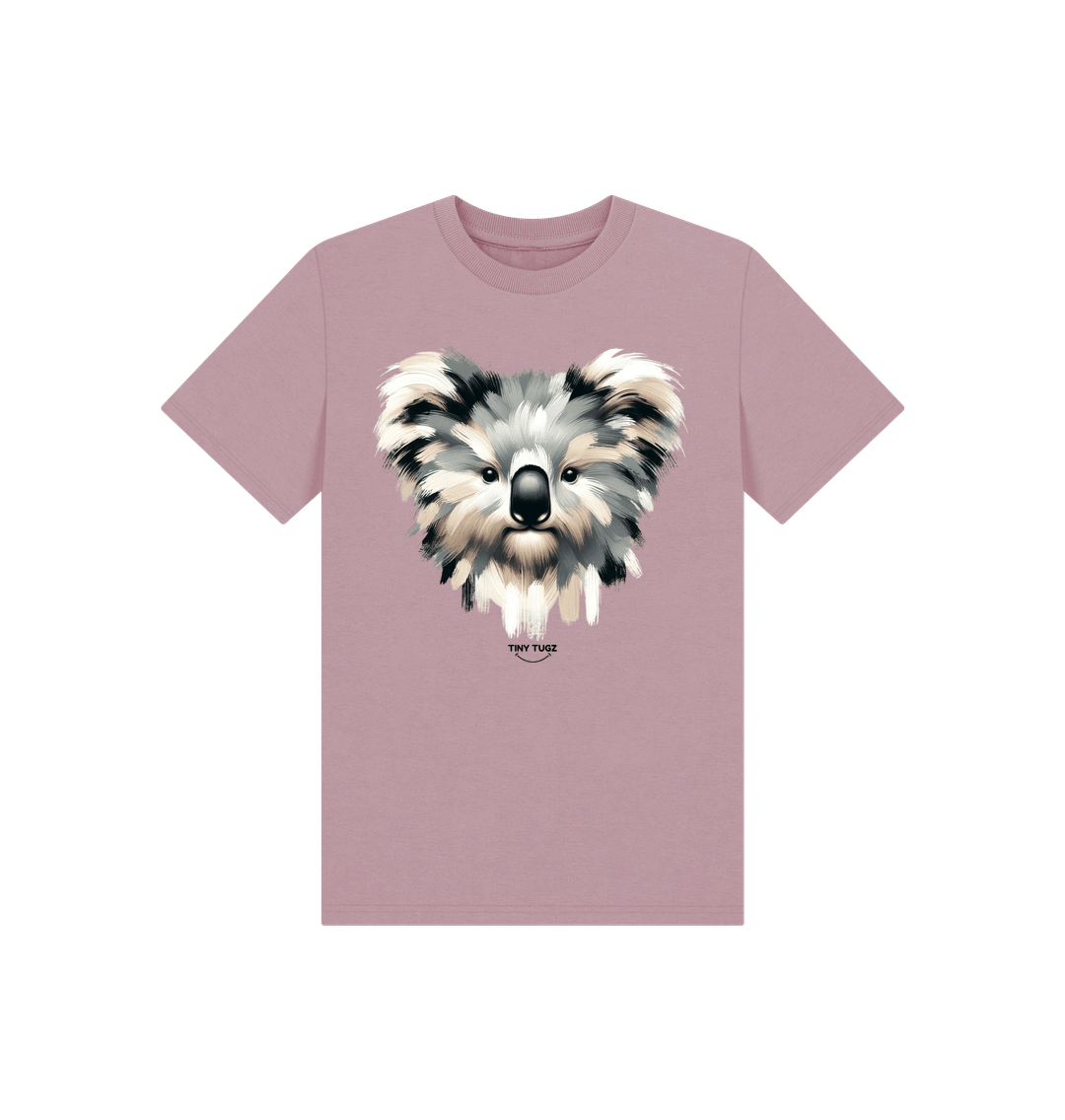 Mauve Printed Kids T-Shirt