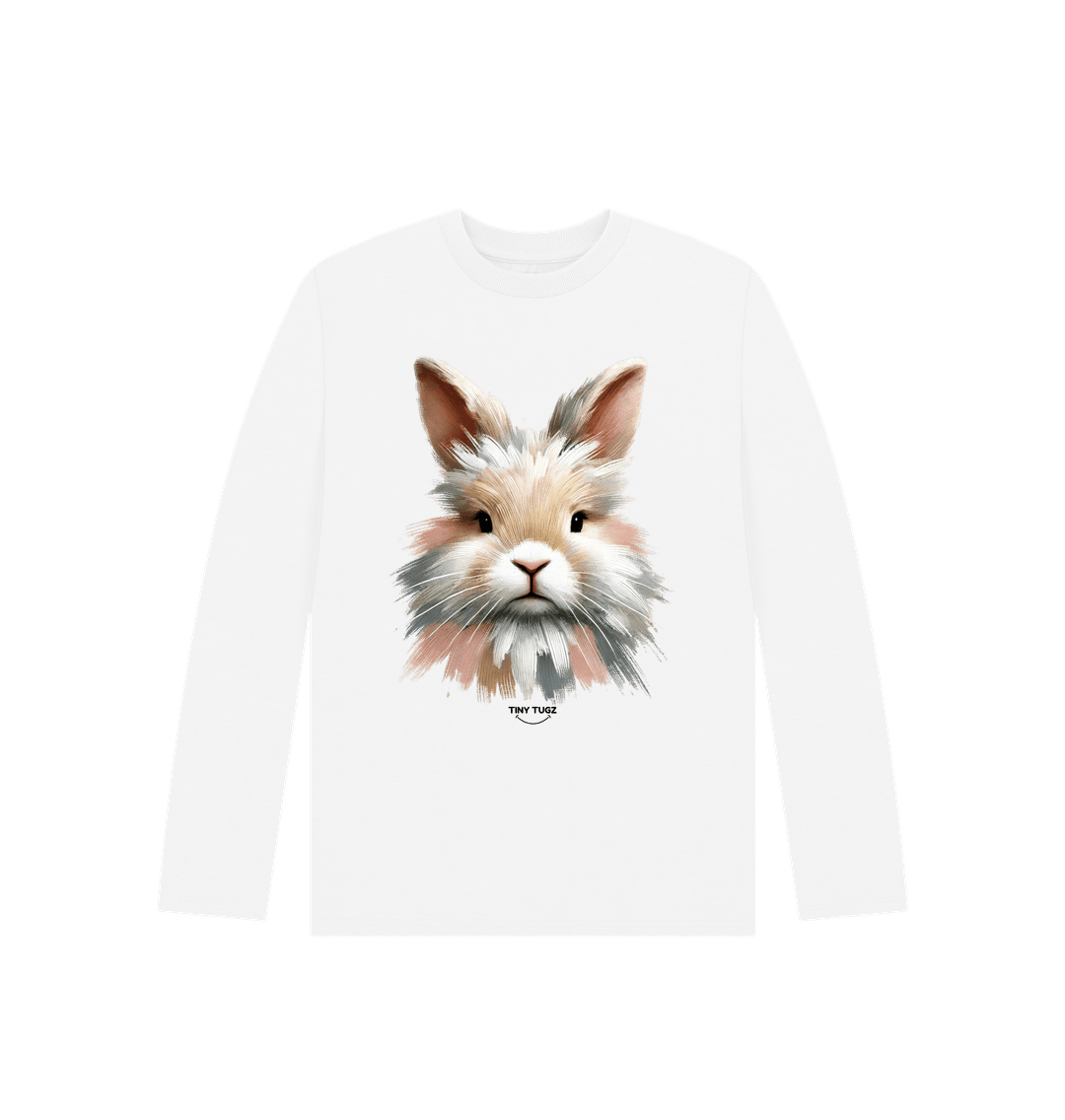 White Printed Kids T-Shirt