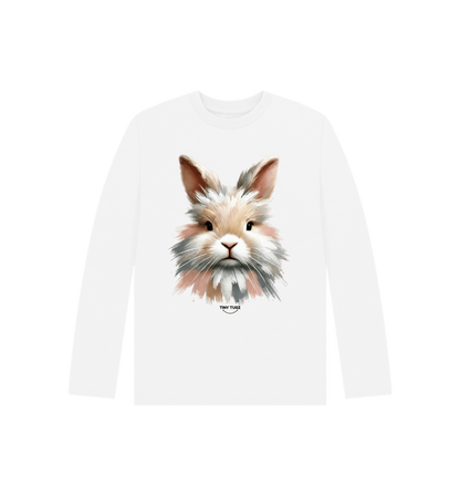 White Printed Kids T-Shirt