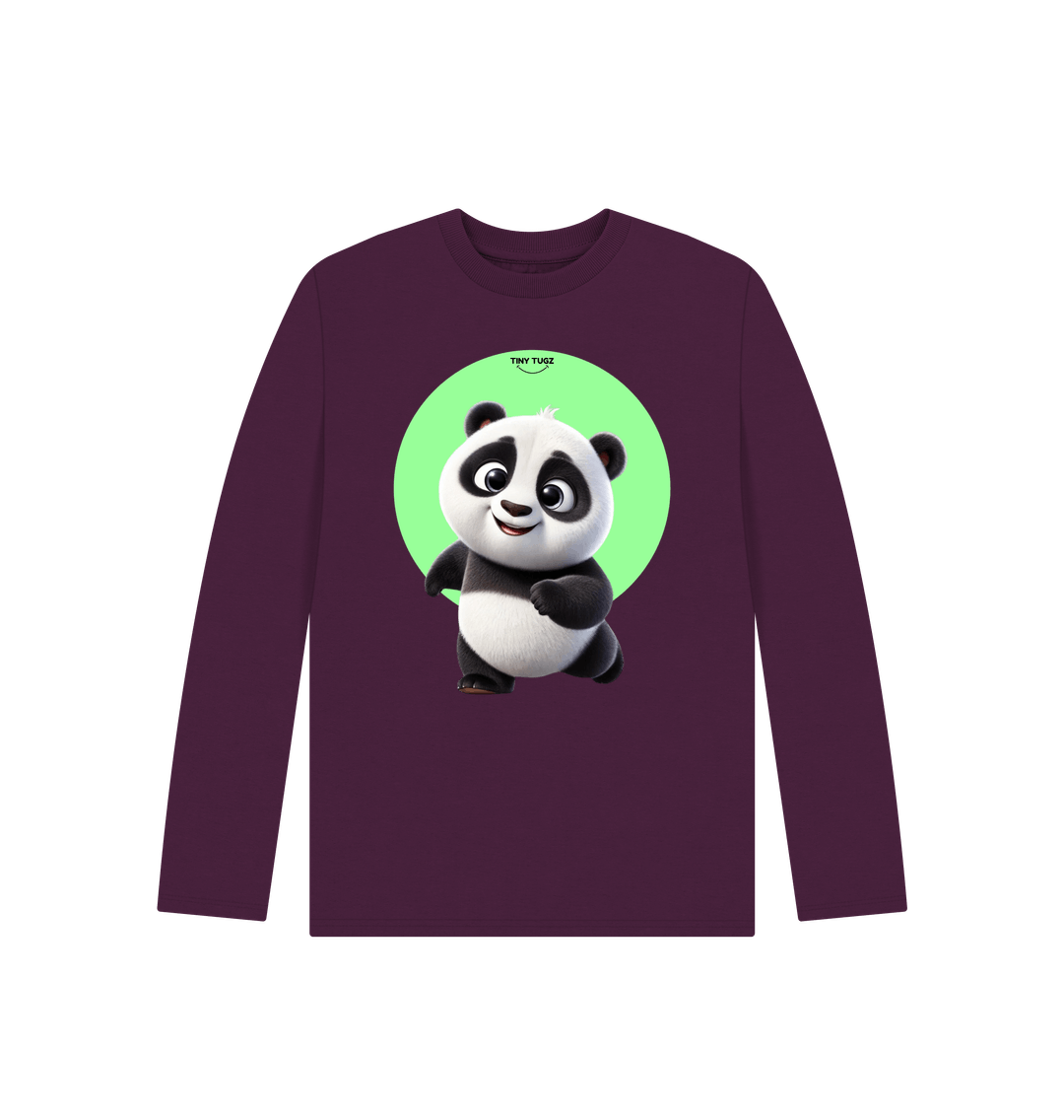 Purple Printed Kids T-Shirt