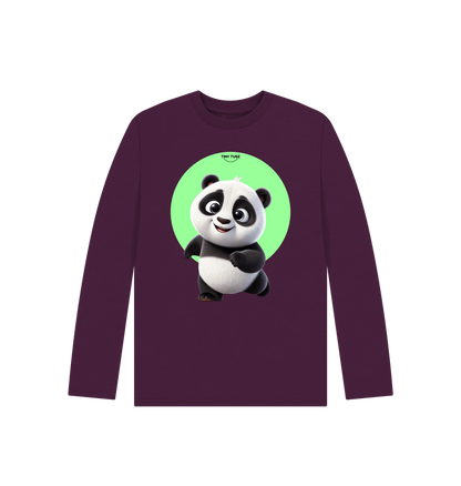 Purple Printed Kids T-Shirt