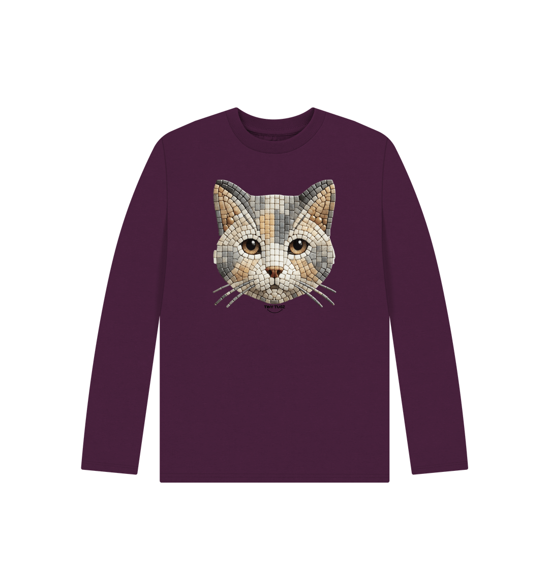 Purple Printed Kids T-Shirt