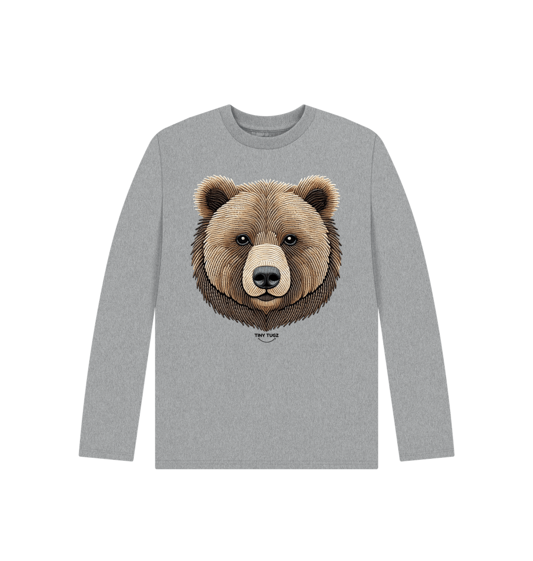 Athletic Grey Printed Kids T-Shirt