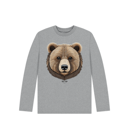 Athletic Grey Printed Kids T-Shirt