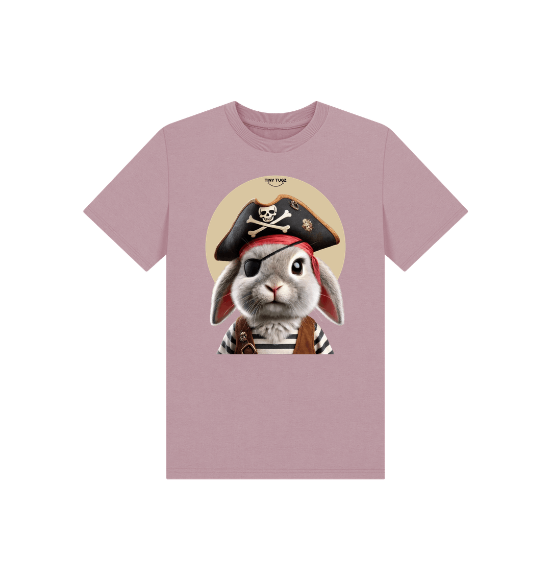 Mauve Printed Kids T-Shirt