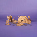 Candy Land - Colour-Your-Own Wooden Unicorn Play Set - Tiny Tugz™