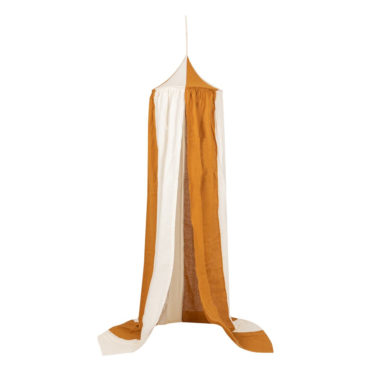 Caramel Circus Cotton & Linen Bed Canopy for Babies & Kids (0–6y) - Tiny Tugz™