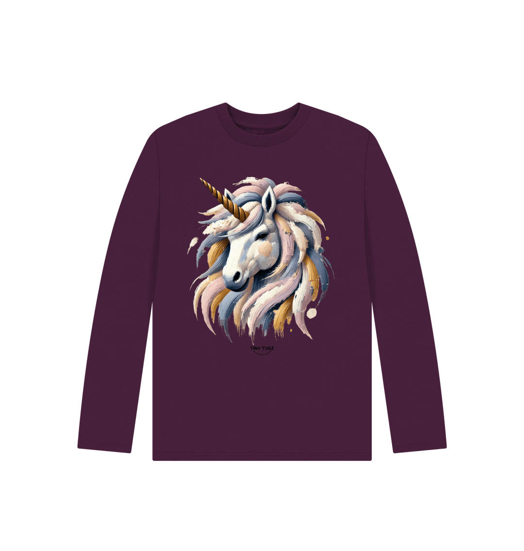 Purple Printed Kids T-Shirt