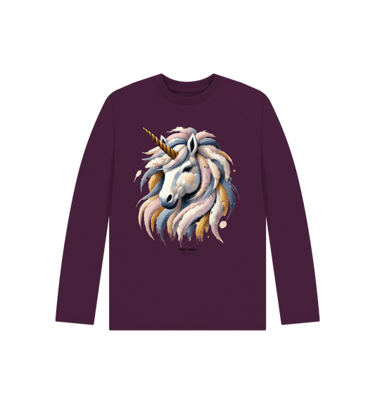 Purple Printed Kids T-Shirt