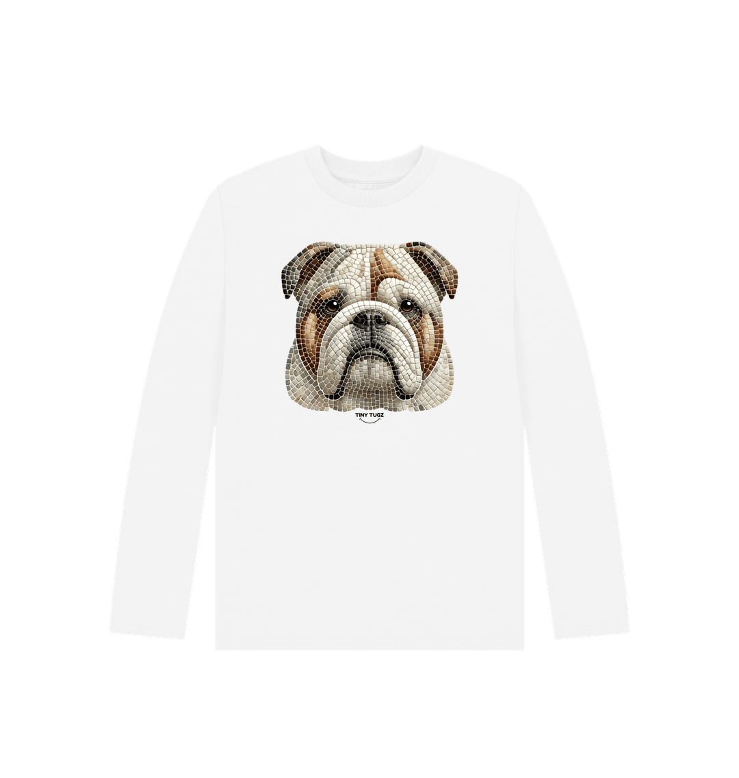 White Printed Kids T-Shirt