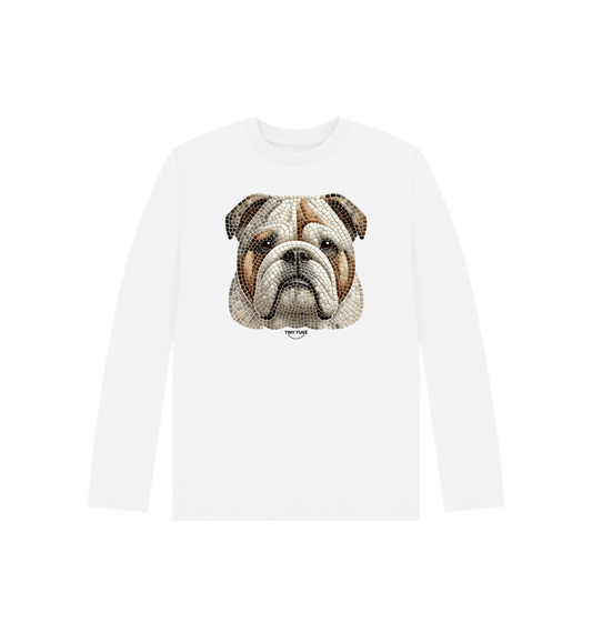 White Printed Kids T-Shirt