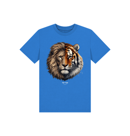 Bright Blue Printed Kids T-Shirt
