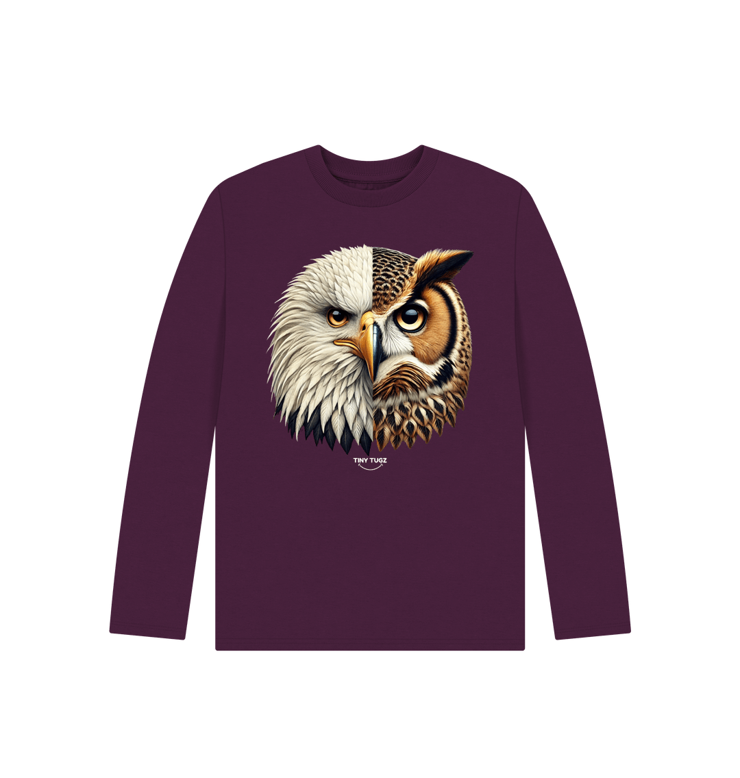 Purple Printed Kids T-Shirt