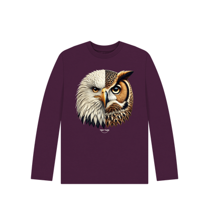 Purple Printed Kids T-Shirt