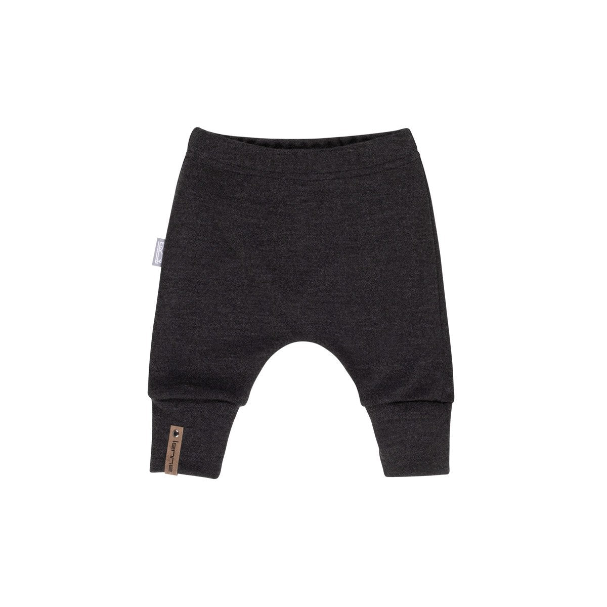 Children’s Merino Wool Top and Trousers Set – Dark Grey - Tiny Tugz™