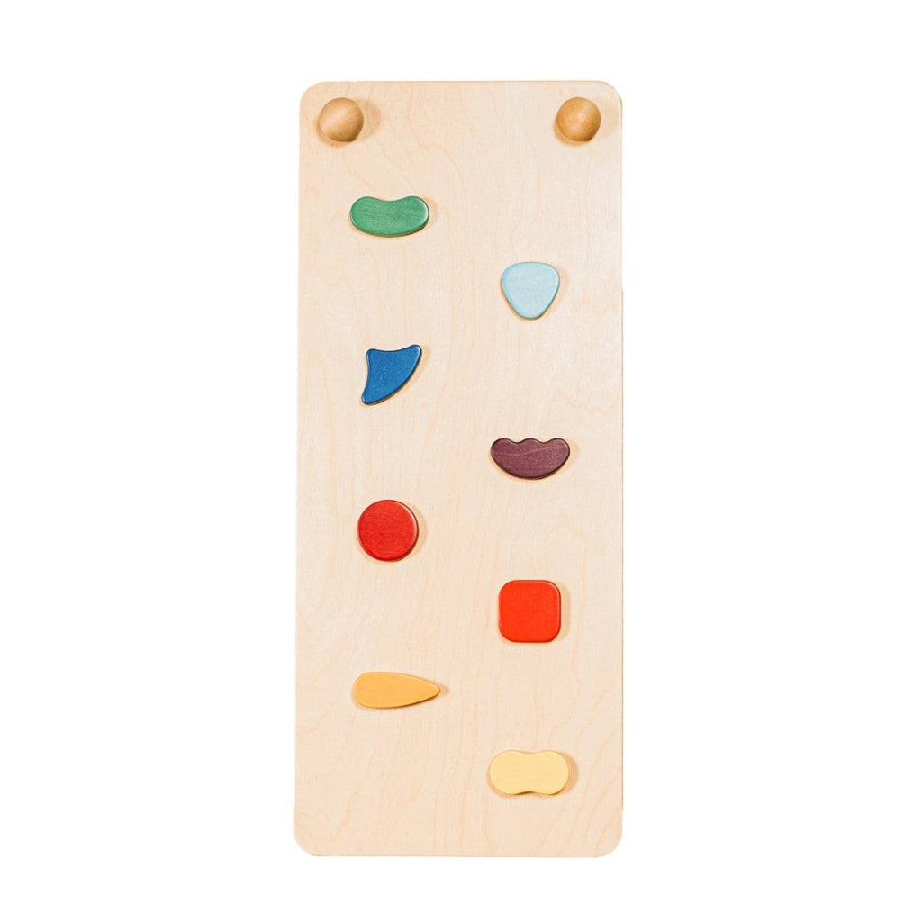 Climbing Ramp & Slide 2-in-1 for Triangle Climber & Swedish Wall – Rainbow - Tiny Tugz™
