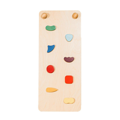Climbing Ramp & Slide 2-in-1 for Triangle Climber & Swedish Wall – Rainbow - Tiny Tugz™