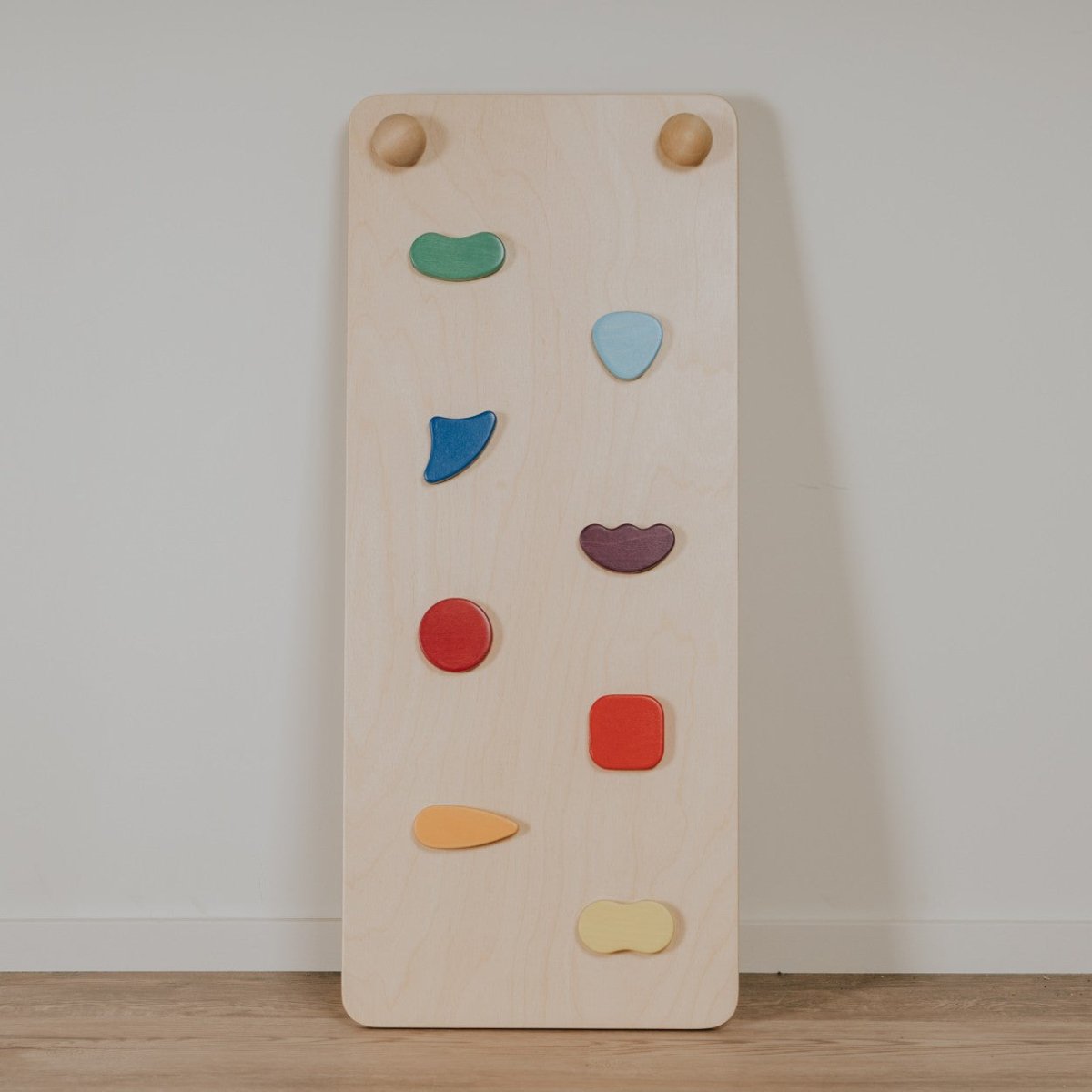 Climbing Ramp & Slide 2-in-1 for Triangle Climber & Swedish Wall – Rainbow - Tiny Tugz™