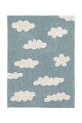 Clouds Cotton Rug for Kids (120 x 160cm) - Tiny Tugz™