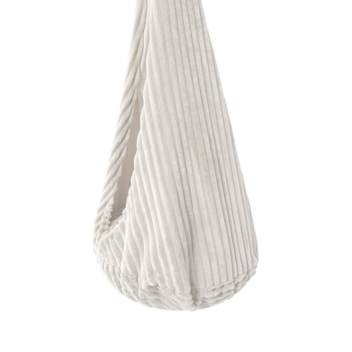 Cocoon Swing for Kids with Churros Corduroy (Candy White) - Tiny Tugz™
